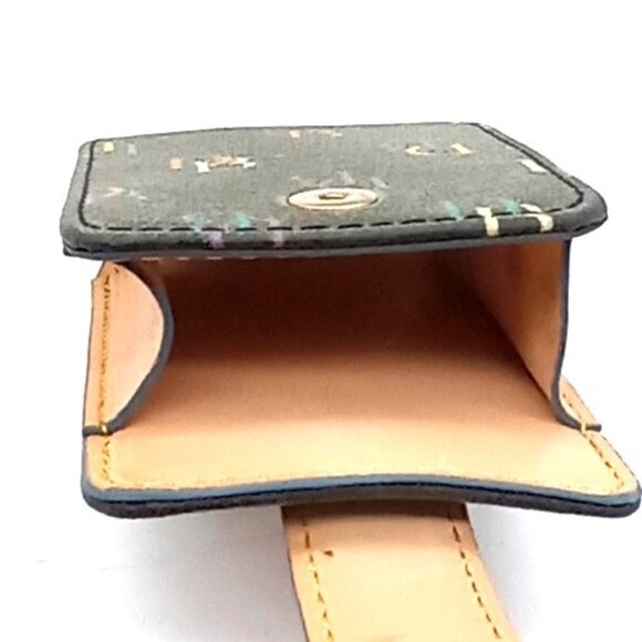 Dooney & Bourke Vintage cell phone case key holder Logo Pink Heart 4”x2”1” - Picture 6 of 9